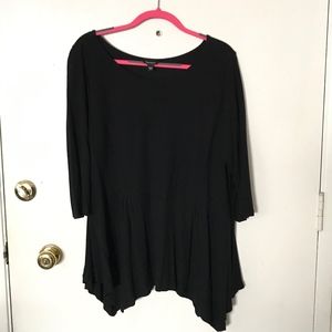 Plus Size Marisota SOFT Aysmmetrical Smock Top 18